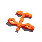 ZEE DOG - HARNAIS-H NEOPRO TANGERINE LARGE