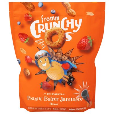 CRUNCHY O's PEANUT BUTTER JAMMERS 26oz