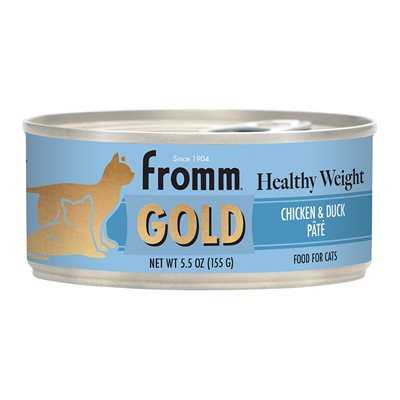 FROMM PÂTÉ GOLD CHAT POIDS SANTÉ 12x5.5oz