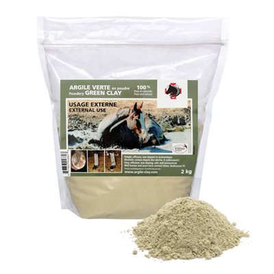 ARGILE VERTE EXTERNE 2KG