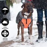 SHEDROW K9 CHINOOK MANTEAU ORANGE FLUO / GRIS M / SM