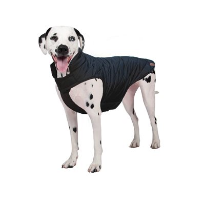 SHEDROW K9 BRENTWOOD MANTEAU MATELASSÉ NOIR SMALL